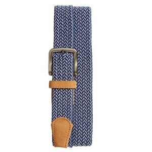 The Tie Bar Braided Herringbone Belt